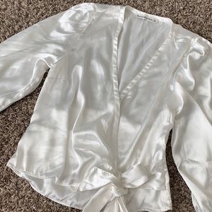 Abercrombie satin top